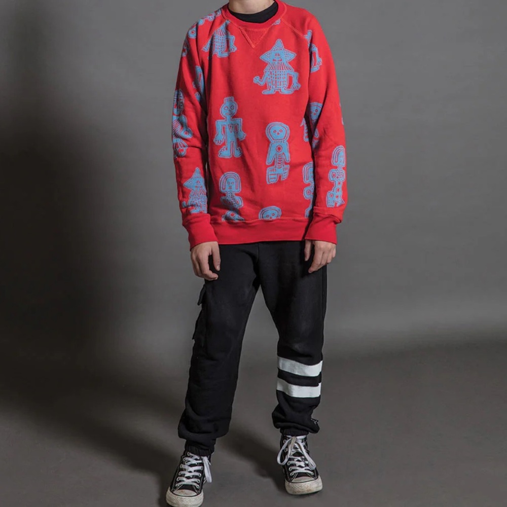 Nununu French Terry Cargo Sweatpants. 3-4T EUC